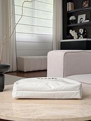 Chanel 22 Handbag Shiny Calfskin & Silver-Tone Metal Black - 42x36x8cm - 5