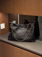 Chanel Shopping Bag Lambskin Black - 40x29x9cm - 1