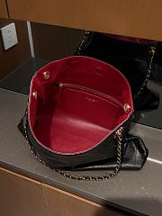 Chanel Shopping Bag Lambskin Black - 40x29x9cm - 4
