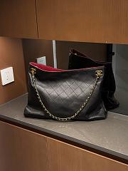 Chanel Shopping Bag Lambskin Black - 40x29x9cm - 3