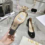 J'Adior Pump Black Patent Calfskin 7.5cm - 6