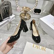 J'Adior Pump Black Patent Calfskin 7.5cm - 5