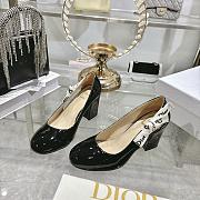 J'Adior Pump Black Patent Calfskin 7.5cm - 3