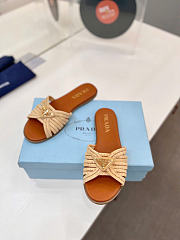 Prada Crochet Slides Beige 1XX807 - 2