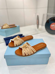 Prada Crochet Slides Beige 1XX807 - 3
