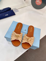 Prada Crochet Slides Beige 1XX807 - 5