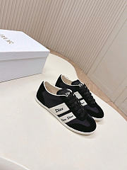 Dior Ribbon Sneaker Black Suede Calfskin and Technical Fabric - 4
