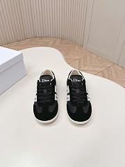 Dior Ribbon Sneaker Black Suede Calfskin and Technical Fabric - 5