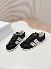 Dior Ribbon Sneaker Black Suede Calfskin and Technical Fabric - 3