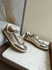 Loro Piana Tennis Walk Sneaker Cotton Linen Natural/Almond Tree (B5UH) FSW0085 - 4