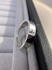 Cartier Love Ring Classic Model 5.5mm White Gold - 4
