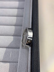 Cartier Love Ring Classic Model 5.5mm White Gold - 3