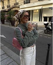 Chanel Small Flap Bag Grained Shiny Calfskin & Gold-Tone Metal Pink - 15x22x7cm - 3