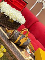 LV Keepall Bandouliere 25 Monogram Archive coated Canvas M28957 - 25x15x11cm - 5