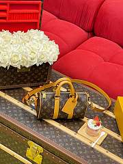 LV Keepall Bandouliere 25 Monogram Archive coated Canvas M28957 - 25x15x11cm - 4