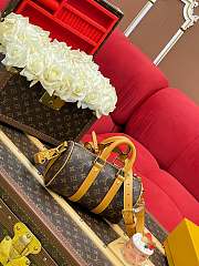 LV Keepall Bandouliere 25 Monogram Archive coated Canvas M28957 - 25x15x11cm - 3