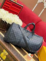 LV Keepall Bandouliere 50 Monogram Eclipse Canvas M14202 - 50x29x23cm - 4