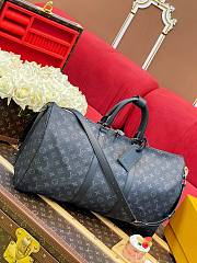 LV Keepall Bandouliere 50 Monogram Eclipse Canvas M14202 - 50x29x23cm - 3