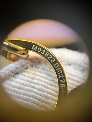 LV Vivienne Denim Bag Charm Rose Denim M03823 - 6