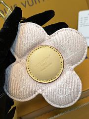 LV Vivienne Denim Bag Charm Rose Denim M03823 - 2