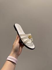 Dior 30M Slide White Calfskin - 1