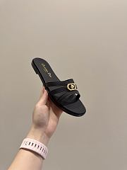 Dior 30M Slide Black Calfskin - 1