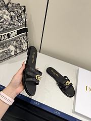 Dior 30M Slide Black Calfskin - 2