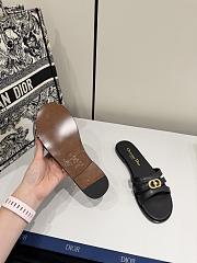 Dior 30M Slide Black Calfskin - 3
