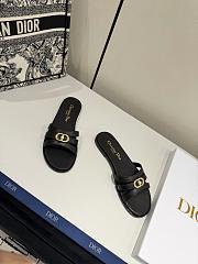 Dior 30M Slide Black Calfskin - 4