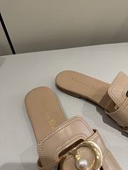 Dior 30 Montaigne Slide Beige Calfskin - 3