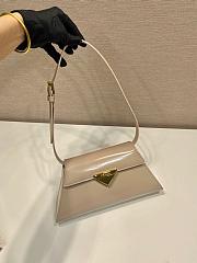 Prada Leather Handbag Beige 1BD343 - 28.5x14x7cm - 2