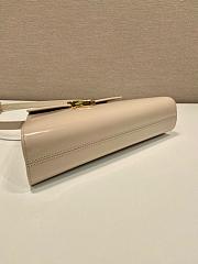 Prada Leather Handbag Beige 1BD343 - 28.5x14x7cm - 3