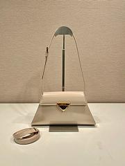 Prada Leather Handbag Beige 1BD343 - 28.5x14x7cm - 5