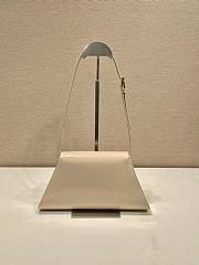 Prada Leather Handbag Beige 1BD343 - 28.5x14x7cm - 6
