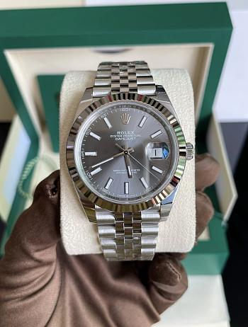 Rolex Datejust 41mm Oystersteel and White Gold 126334