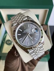 Rolex Datejust 41mm Oystersteel and White Gold 126334 - 4