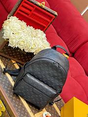 LV Discovery Backpack PM Monogram Shadow Leather Black M46553 - 29x38x20cm - 4