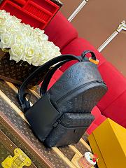 LV Discovery Backpack PM Monogram Shadow Leather Black M46553 - 29x38x20cm - 3