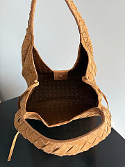 Bottega Veneta Large Campana Suede Brown - 39x24x18.5cm - 5