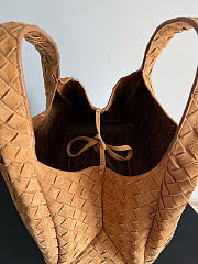 Bottega Veneta Large Campana Suede Brown - 39x24x18.5cm - 3