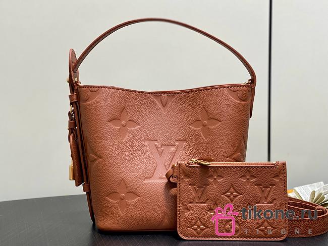 LV All In BB Monogram Empreinte Brown M28820 - 16x18x12cm - 1