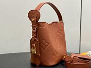 LV All In BB Monogram Empreinte Brown M28820 - 16x18x12cm - 6