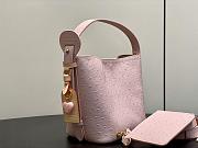 LV All In BB Ostrich Leather Pink - 16x18x12cm - 6
