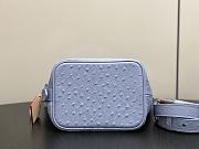 LV All In BB Ostrich Leather Blue - 16x18x12cm - 3