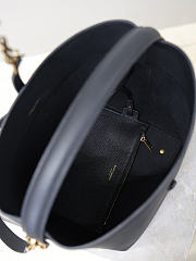 YSL Le 37 Supple In Grained Leather In Black - 25x20x16cm - 6