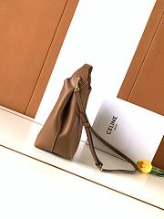 Celine Small Hobo In Supple Smooth Calfskin Brown - 31x18x6cm - 2
