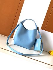 Celine Small Hobo In Supple Smooth Calfskin Sky Blue - 31x18x6cm - 2