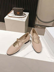 Celine City Ballerina In Glossy Calfskin Blush - 4