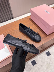 Miumiu Nappa Leather Ballerinas Black 5F636E - 5