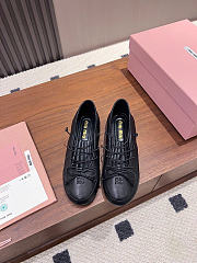 Miumiu Nappa Leather Ballerinas Black 5F636E - 2